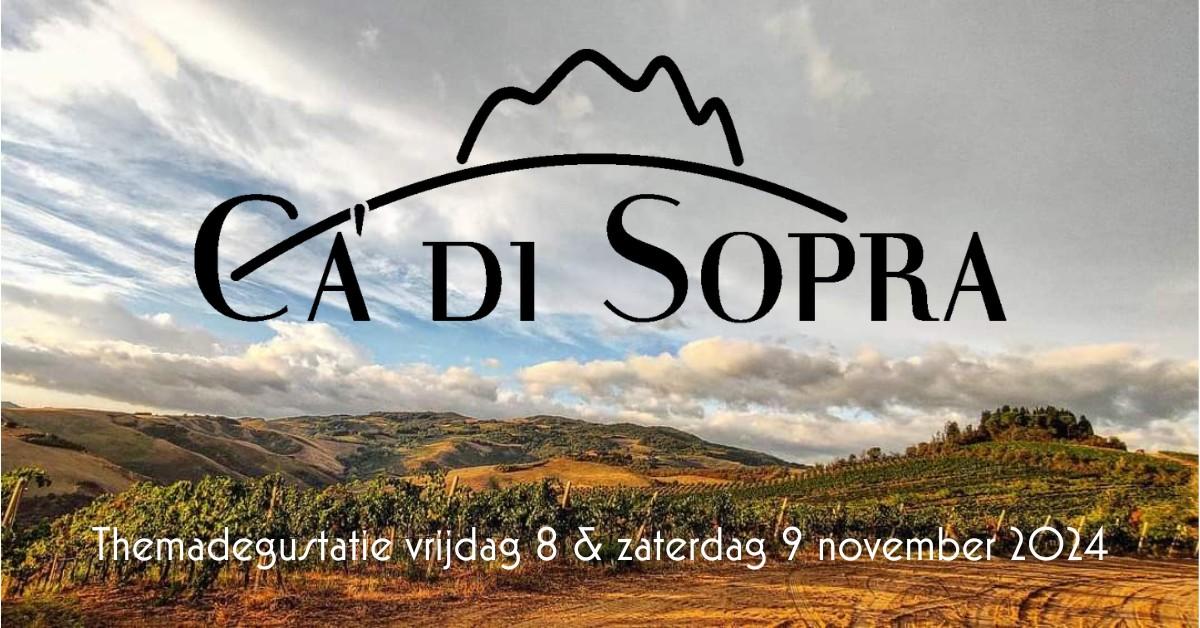 Degustatie Ca' di Sopra 8 & 9/11